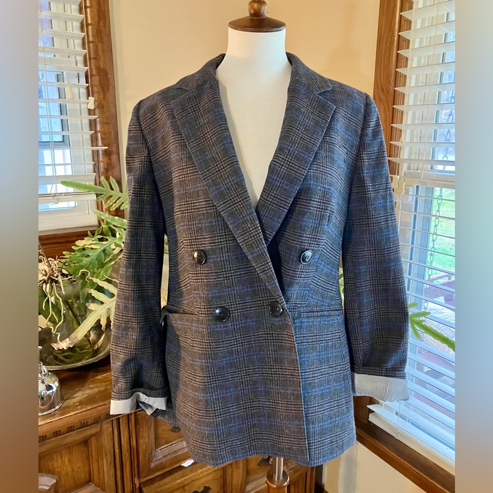 Madewell Rosedale Blazer Women’s 6 Wool Blend